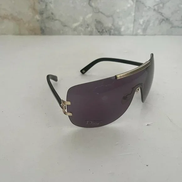 Dior | Accessories | New Dior Wrap Sunglasses With Gold Trim  display picture 1